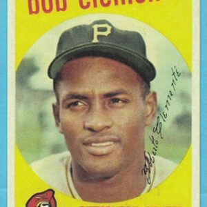 1959 Topps Reprint #478 Bob Clemente