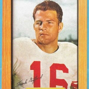 1960 Post Cereal Reprint # 03 Frank Gifford