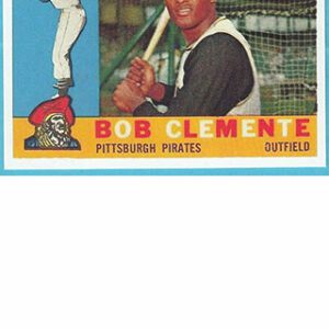 1960 Topps Reprint #326 Bob Clemente