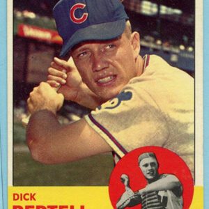 1963 Topps Baseball Car #287 Dick Bertell