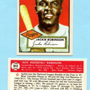 1952 Topps Reprint