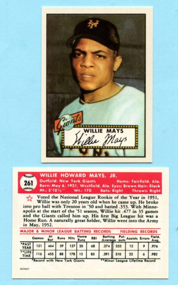 1955 Topps Reprint