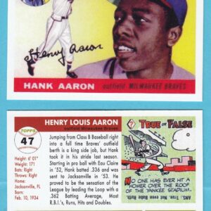 1955 Topps Reprint