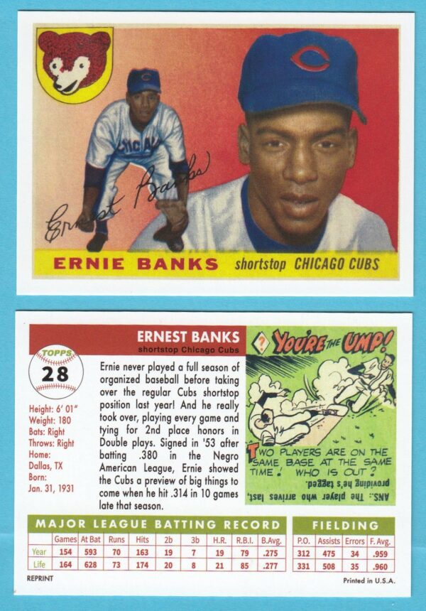 1955 Topps Reprint