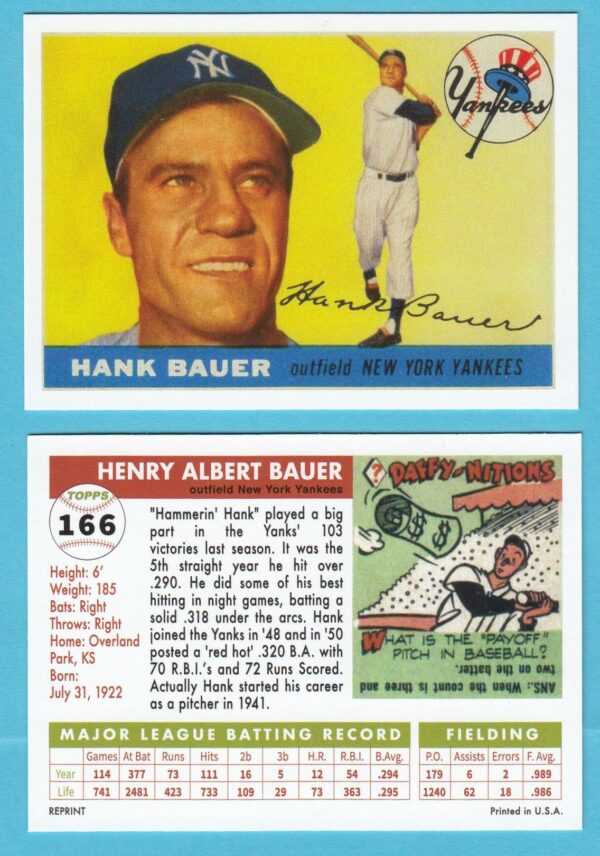 1955 Topps Reprint