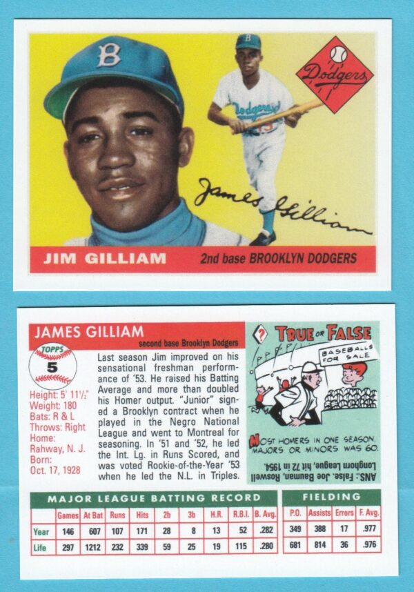 1955 Topps Reprint