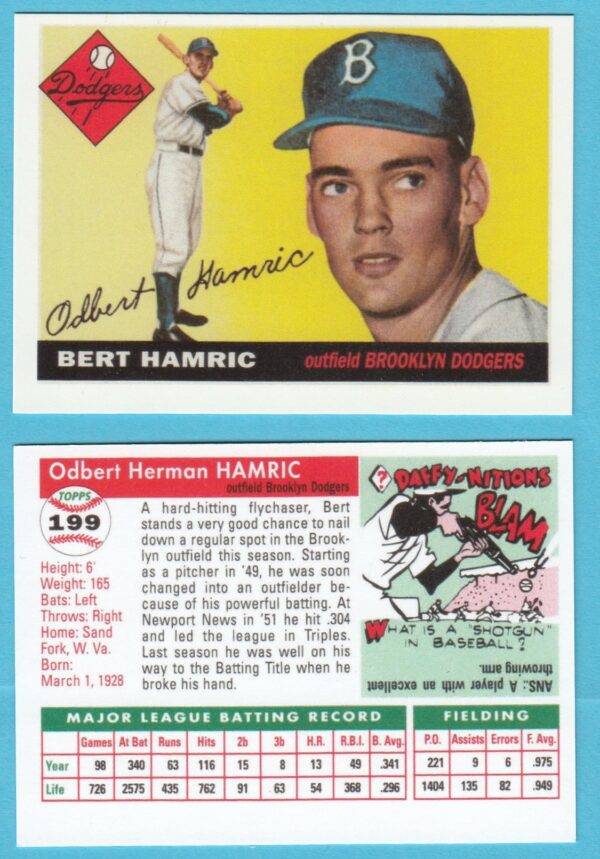 1955 Topps Reprint