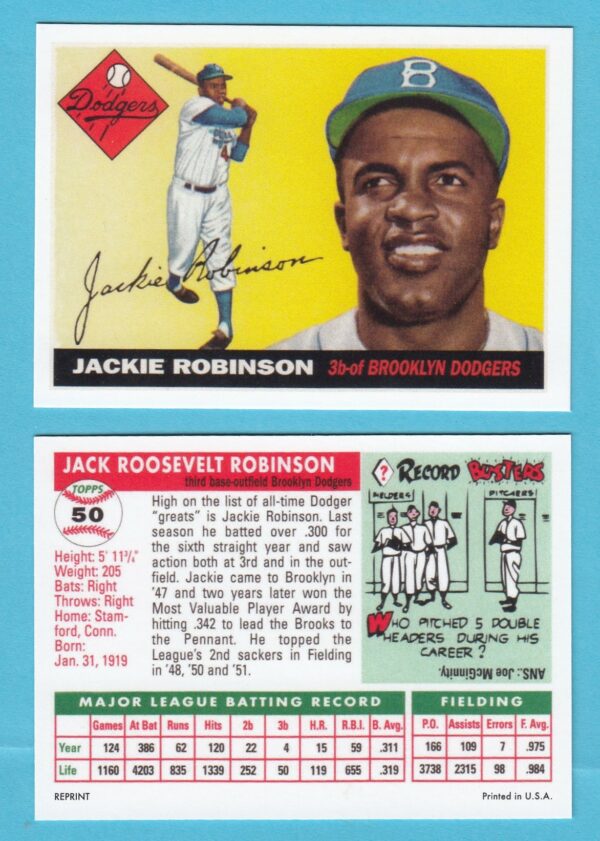 1955 Topps Reprint