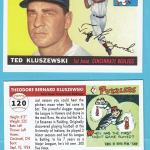 1955 Topps Reprint