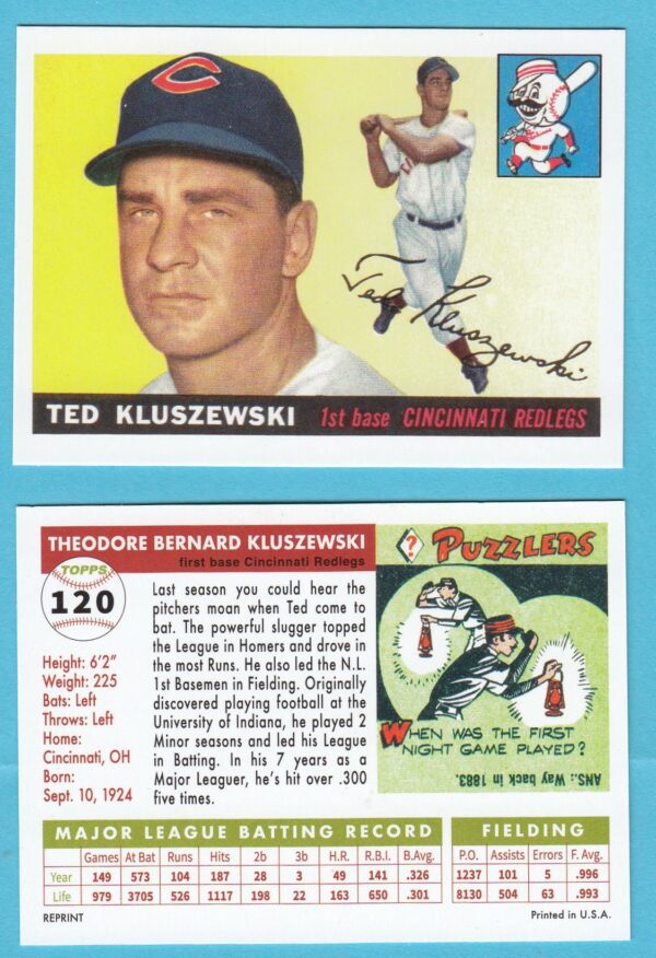 1955 Topps Reprint