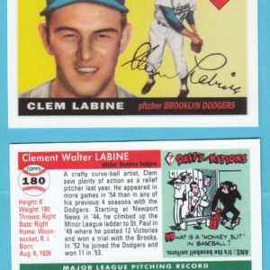 1955 Topps Reprint