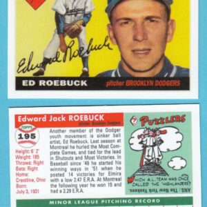 1955 Topps Reprint