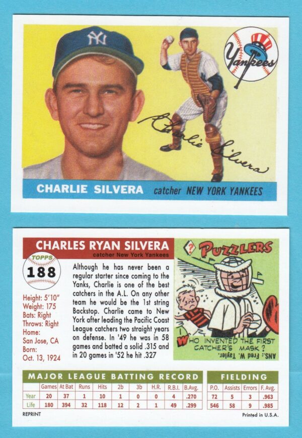 1955 Topps Reprint