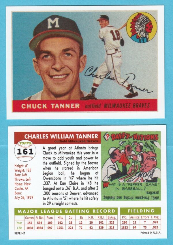 1955 Topps Reprint