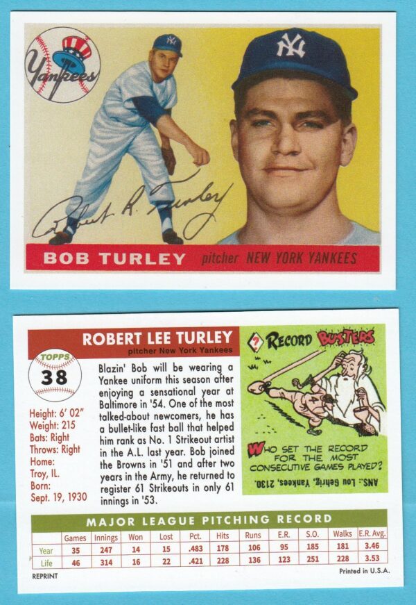 1955 Topps Reprint