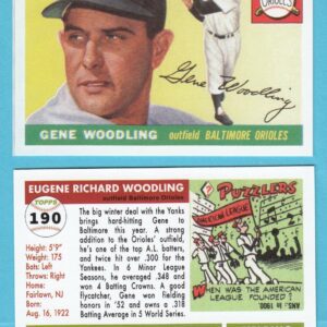 1955 Topps Reprint