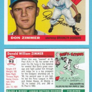 1955 Topps Reprint