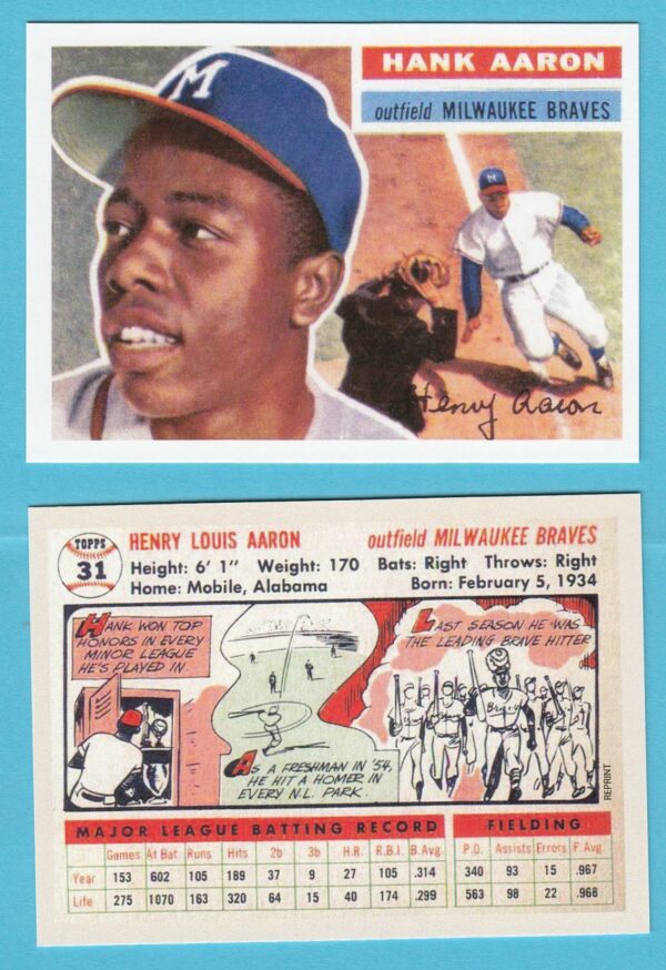 1956 Topps Reprint