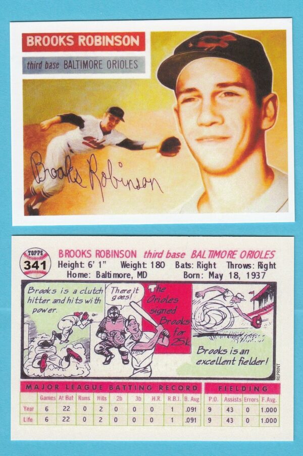 1956 Topps Reprint