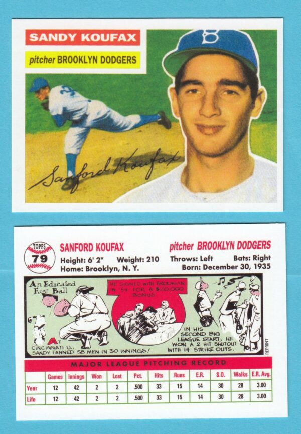 1956 Topps Reprint