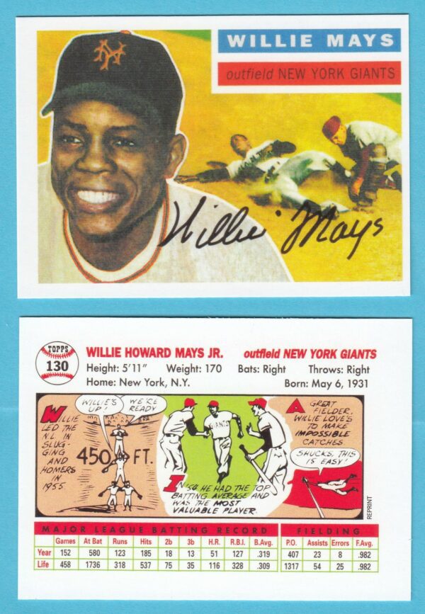 1956 Topps Reprint