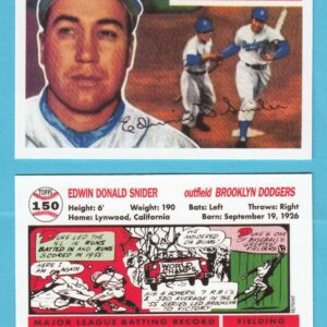 1956 Topps Reprint