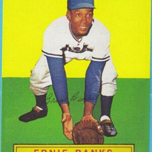 1964 TOPPS STANDUP REPRINT #7 ERNIE BANKS