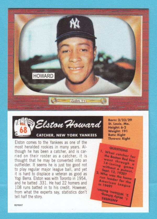 1955 Bowman Reprint