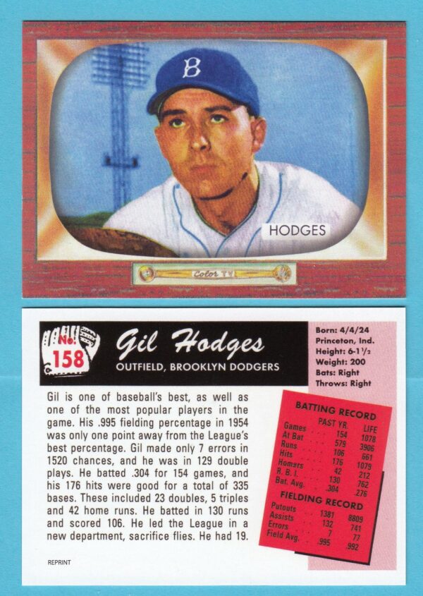 1955 Bowman Reprint